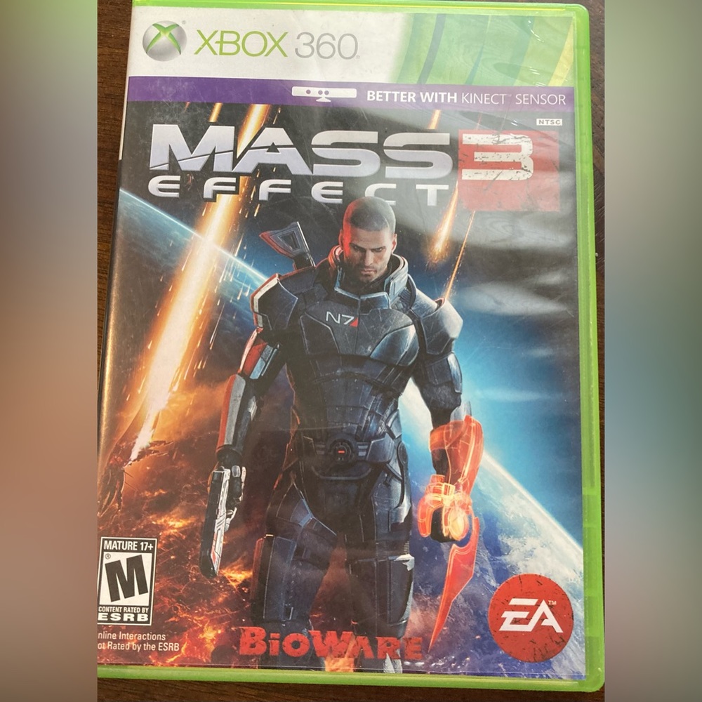 XBOX 360 Mass Effect 3 2 Disc Set